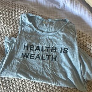 Graphic Tee - Health is Wealth